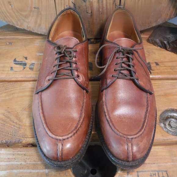 Allen Edmonds Brown Leather Mens 10.5 B Narrow main image 8